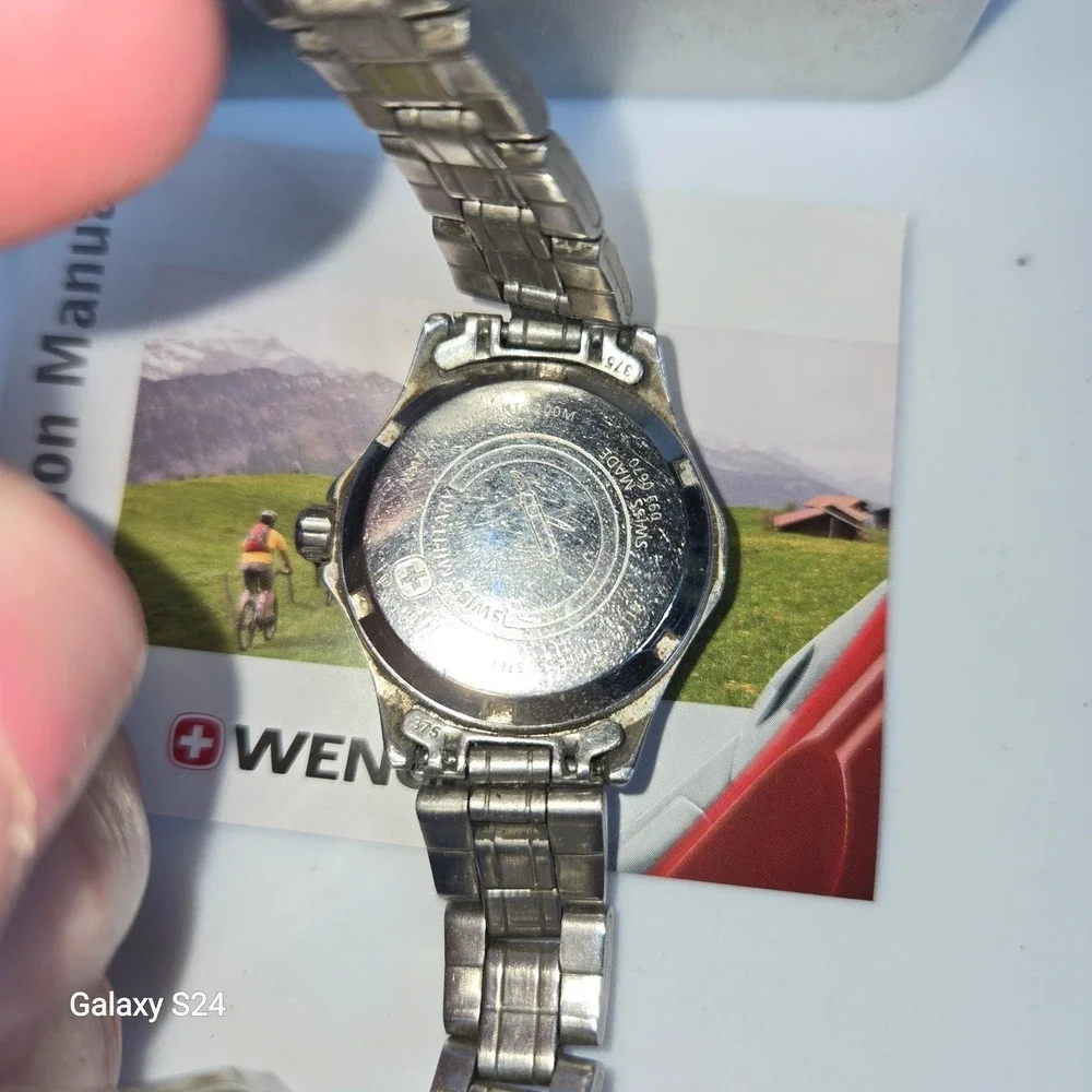 Wenger Swiss Military Watch‎ Women's Stainless Steel 200M Water Resistant